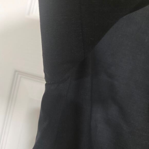 Tailored Wool Blazer Charcoal Gray Size 2 - Picture 6 of 11